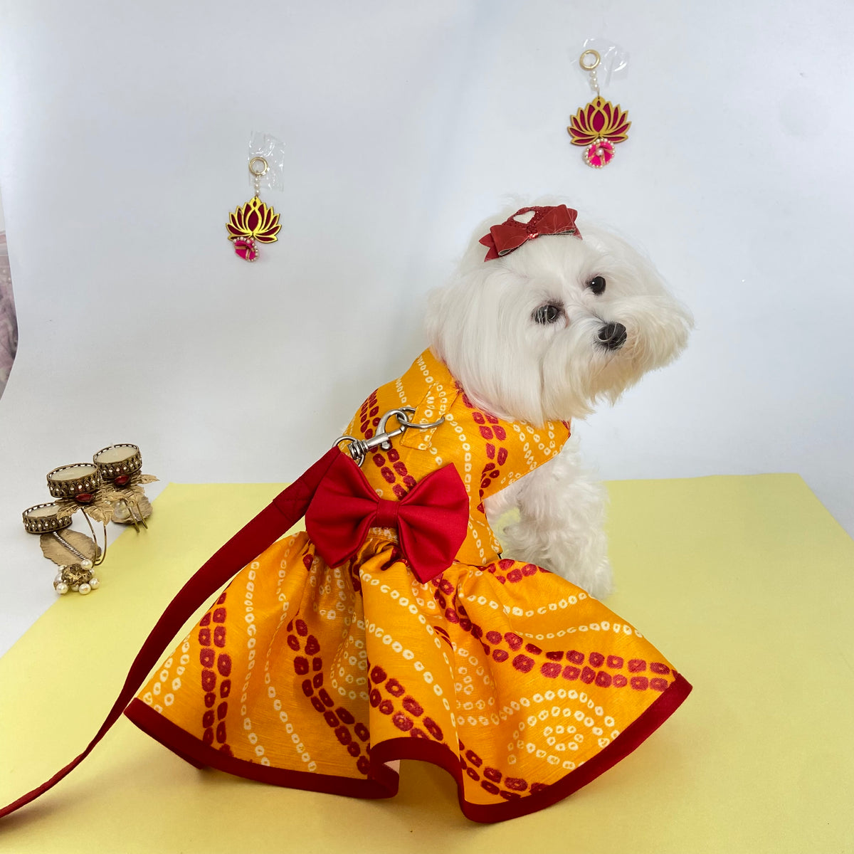 Yellow Bandini Dress Harness