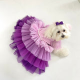 Lavender to Plum- Purple Tutu Ombre dress thumbnail