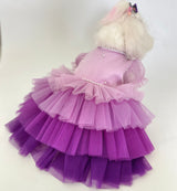 Lavender to Plum- Purple Tutu Ombre dress thumbnail