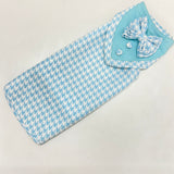Blue Houndstooth Bandana Coat Set thumbnail