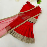 Bridal Red Saree thumbnail