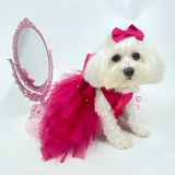 Pink Tulle Princess dress thumbnail
