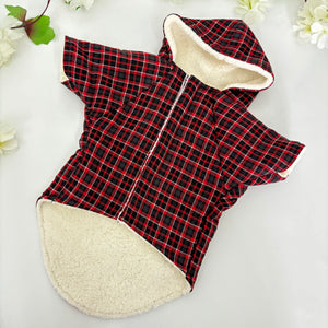 Red & Black Plaid Jacket