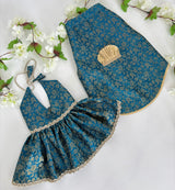 Teal Blue Sherwani thumbnail