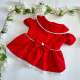 Red Riding hood Winter dress thumbnail