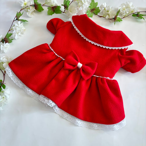 Red Riding hood Winter dress