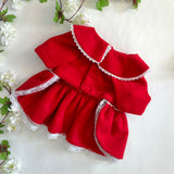 Red Riding hood Winter dress thumbnail