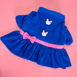 Blue Bunny Winter Dress thumbnail