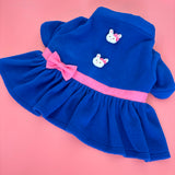 Blue Bunny Winter Dress thumbnail