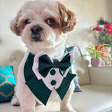Custom Satin Tuxedo bandana thumbnail