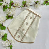 Gold & White Pearl Sherwani thumbnail
