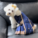 Midnight Blue Saree thumbnail