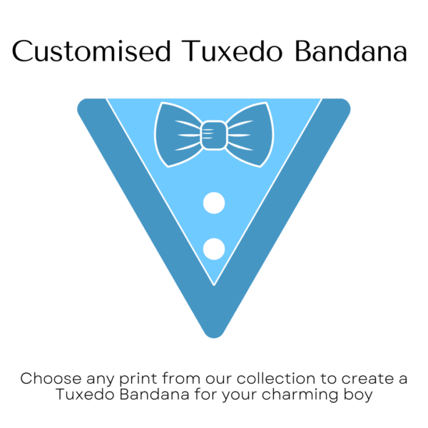 Customised Tuxedo Bandana