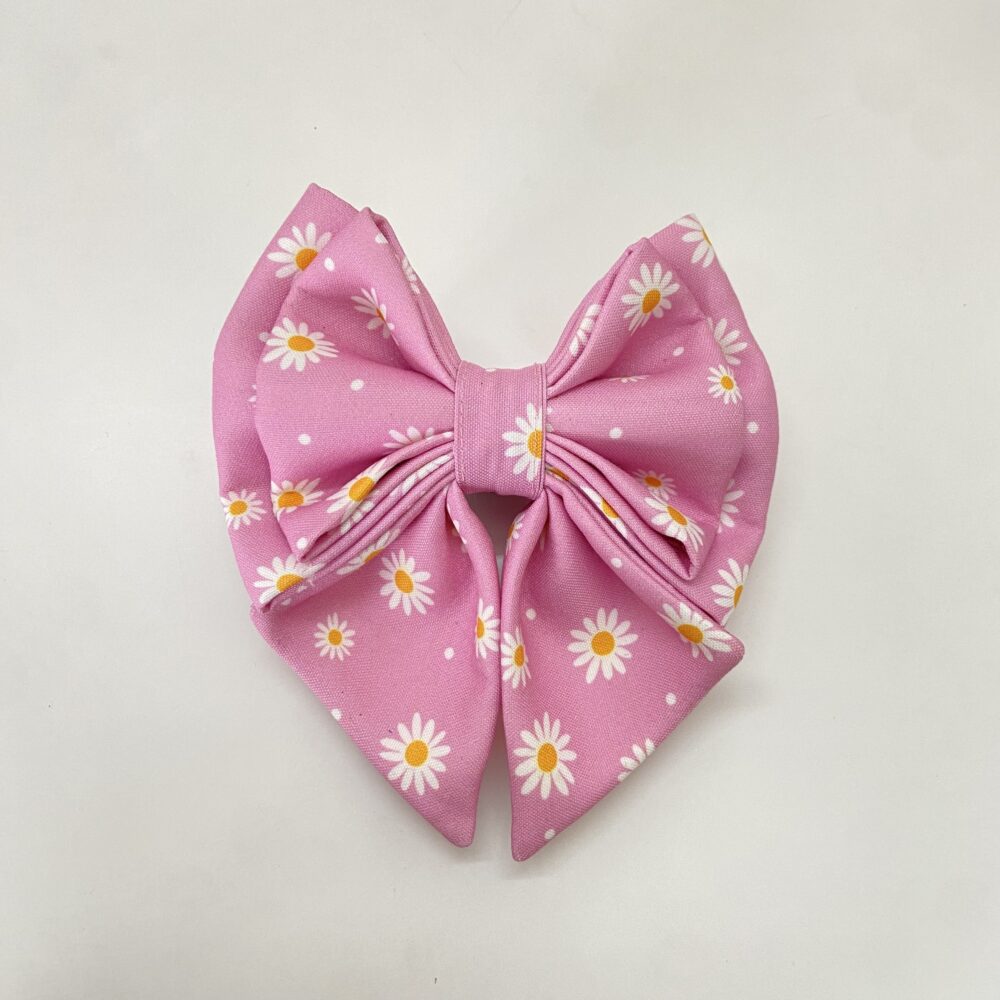 Pink Daisy Butterfly bowties