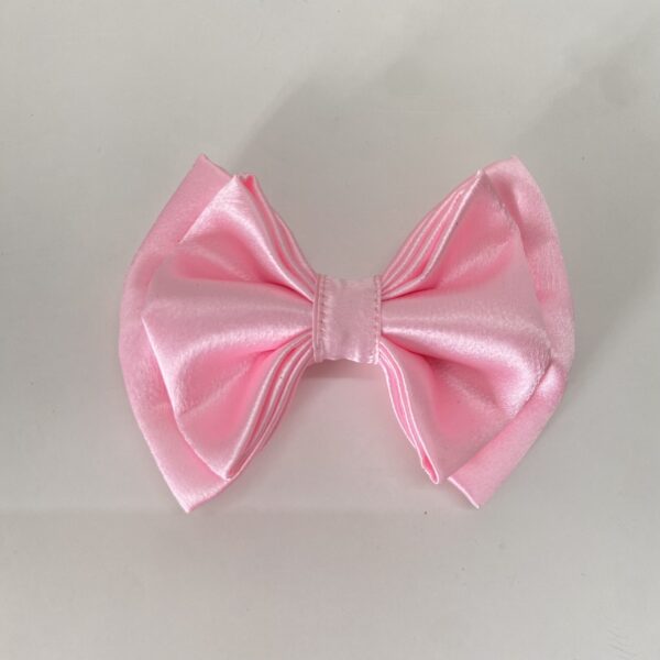 BABY PINK SATIN BUTTERFLY BOWTIES