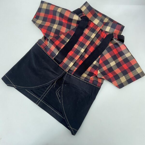 Braces shirts _ shorts Red _ Black Plaid 2