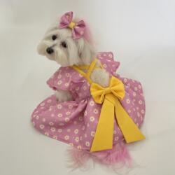 Pink Daisy Criss-Cross Dress
