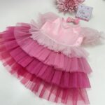 Ombré Dress Barbie Pink 3