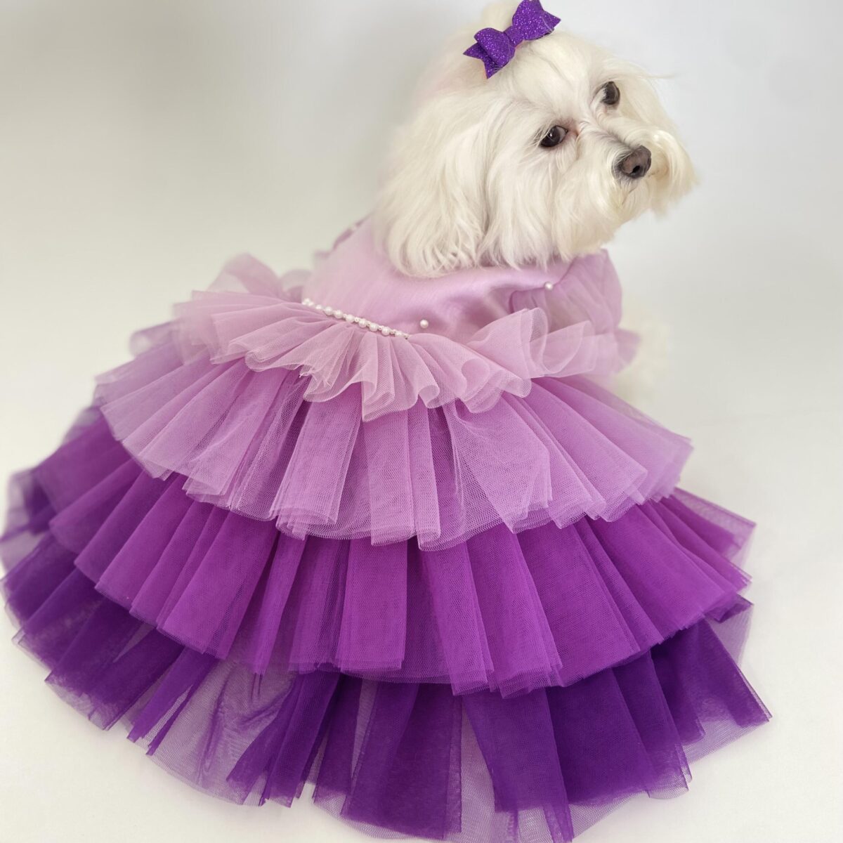 Ombré Dress Hues of Purple 7