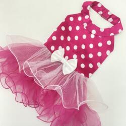 Pink Polka Twirl Dress