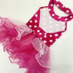 Twirl dress Pink polka 2